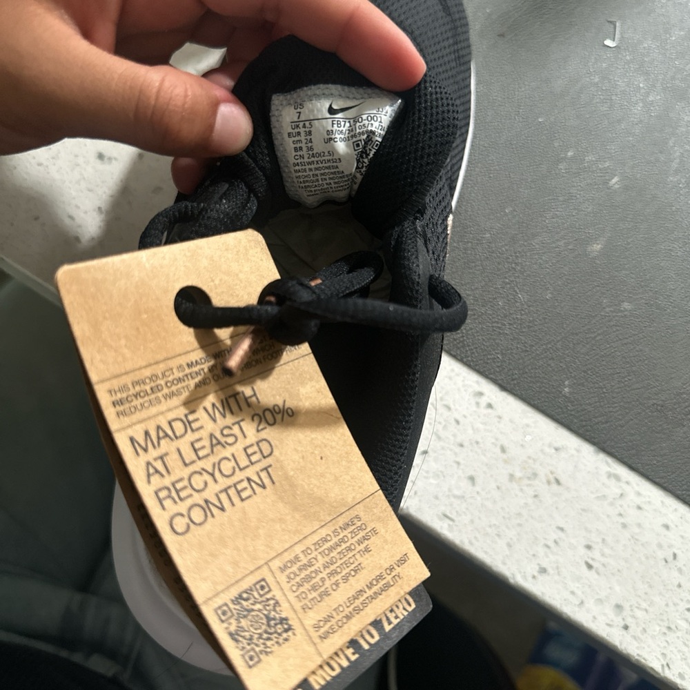 Nike Black Eco-Friendly Sneakers